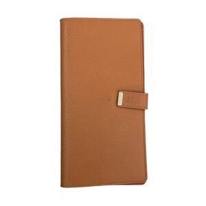 Autodromo Collector Car Key Folio Organizer Cognac Pig Leather Handmade Italy